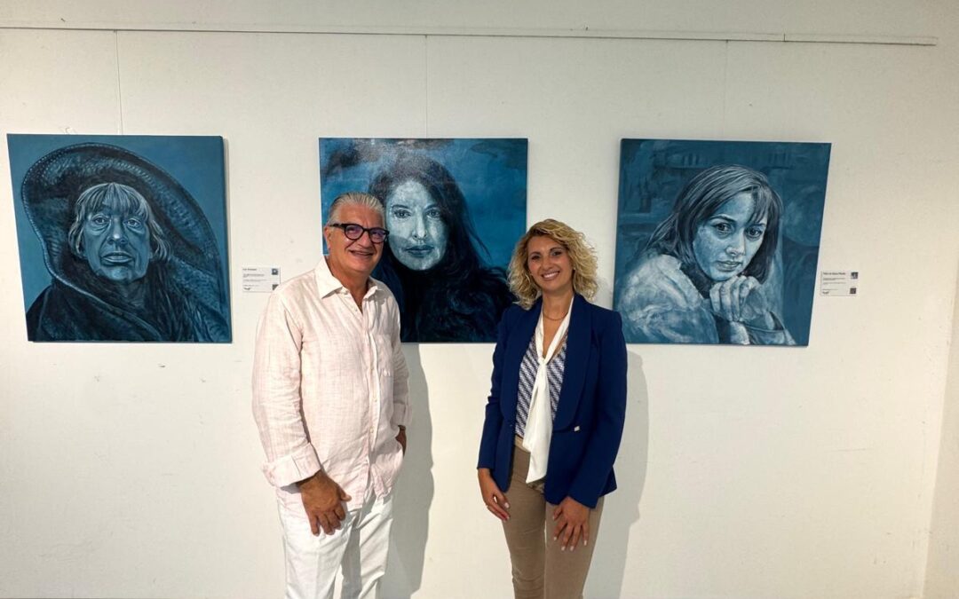 La mia prima Personale: “Ritratti di donne artiste” a Loreto e Pollenza