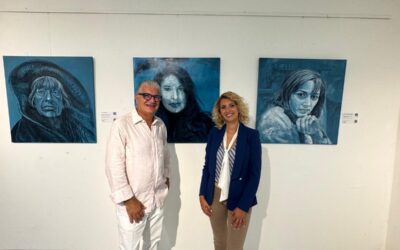 La mia prima Personale: “Ritratti di donne artiste” a Loreto e Pollenza