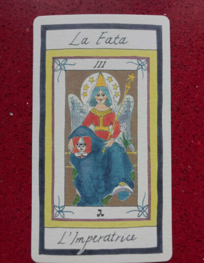 La Fata/Imperatrice, III Tarocco Maggiore dei Tarocchi di Pinocchio disegnati da Salvatore Ramaglia
